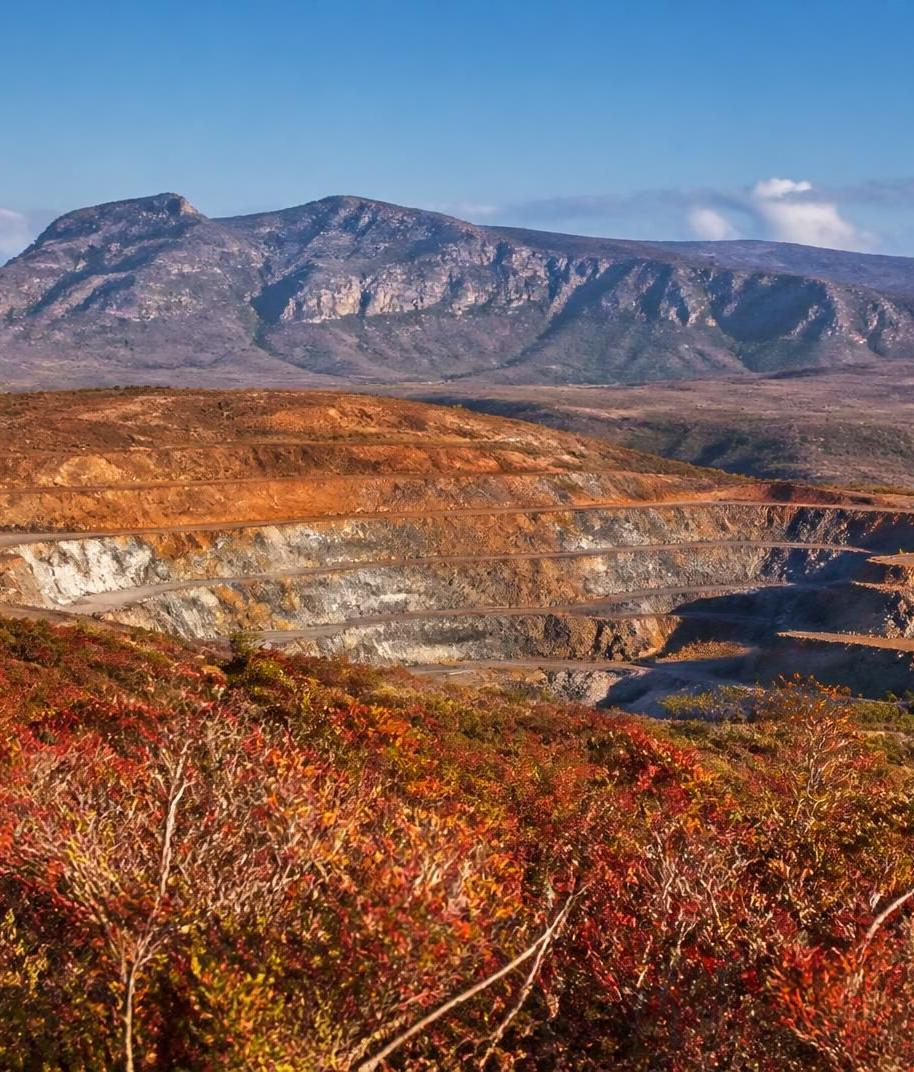Mineral landscape